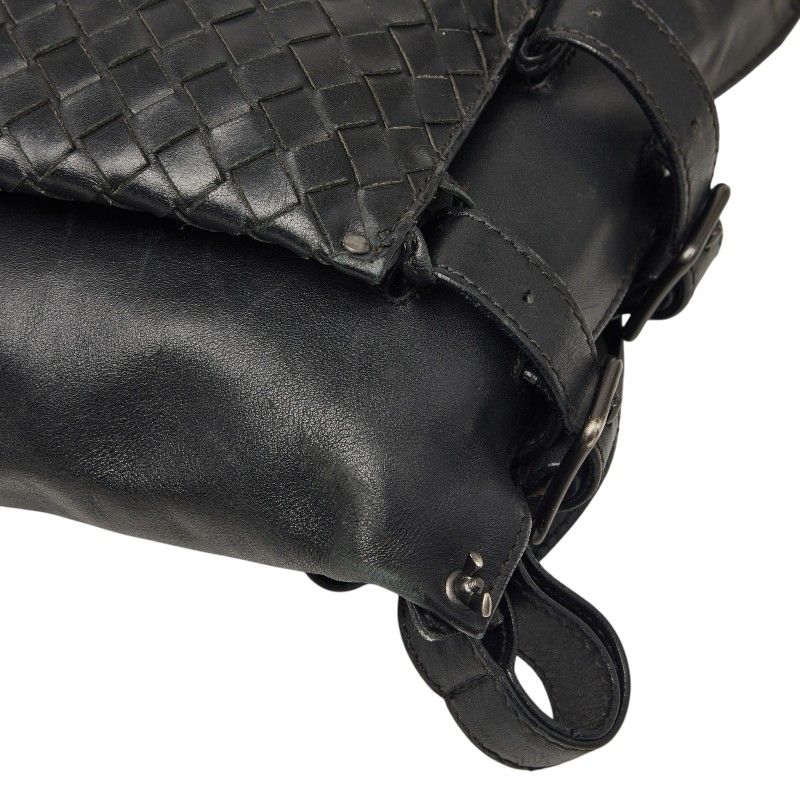 Bottega Veneta Belt Bag strikeba Black Leather — view 4