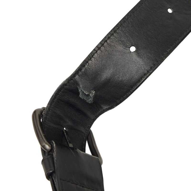 Bottega Veneta Belt Bag strikeba Black Leather — view 9