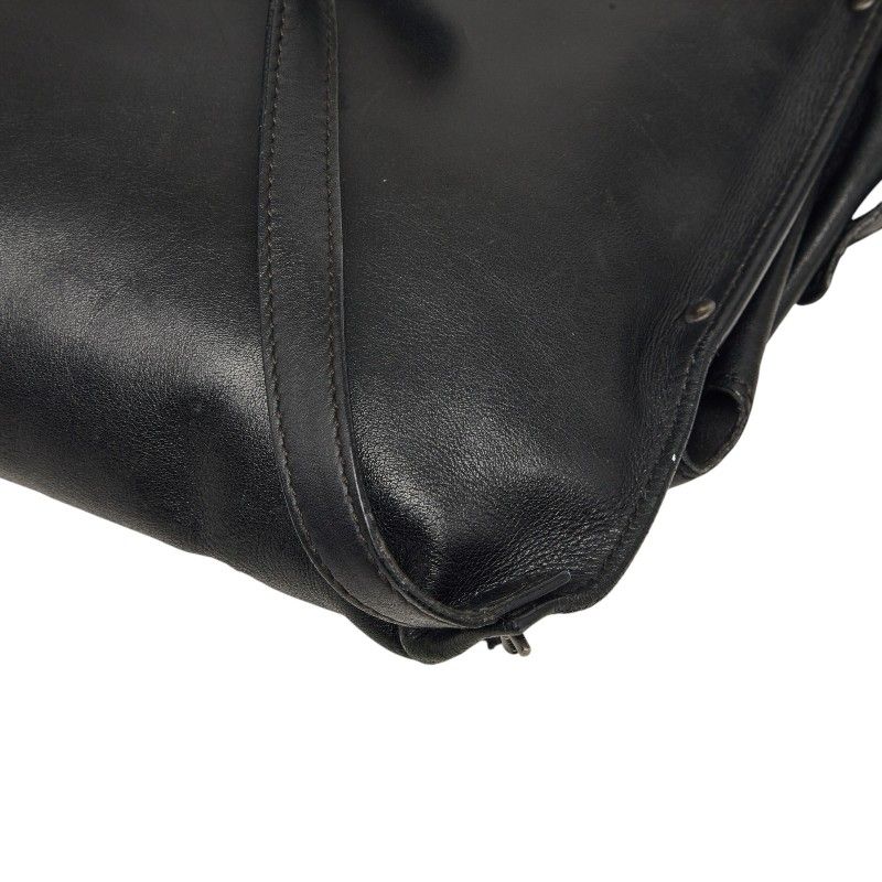 Bottega Veneta Belt Bag strikeba Black Leather — view 6