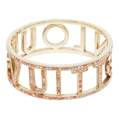 Louis Vuitton Bracelet Bangle Gold Multicolor Plating Line Strike — view 2