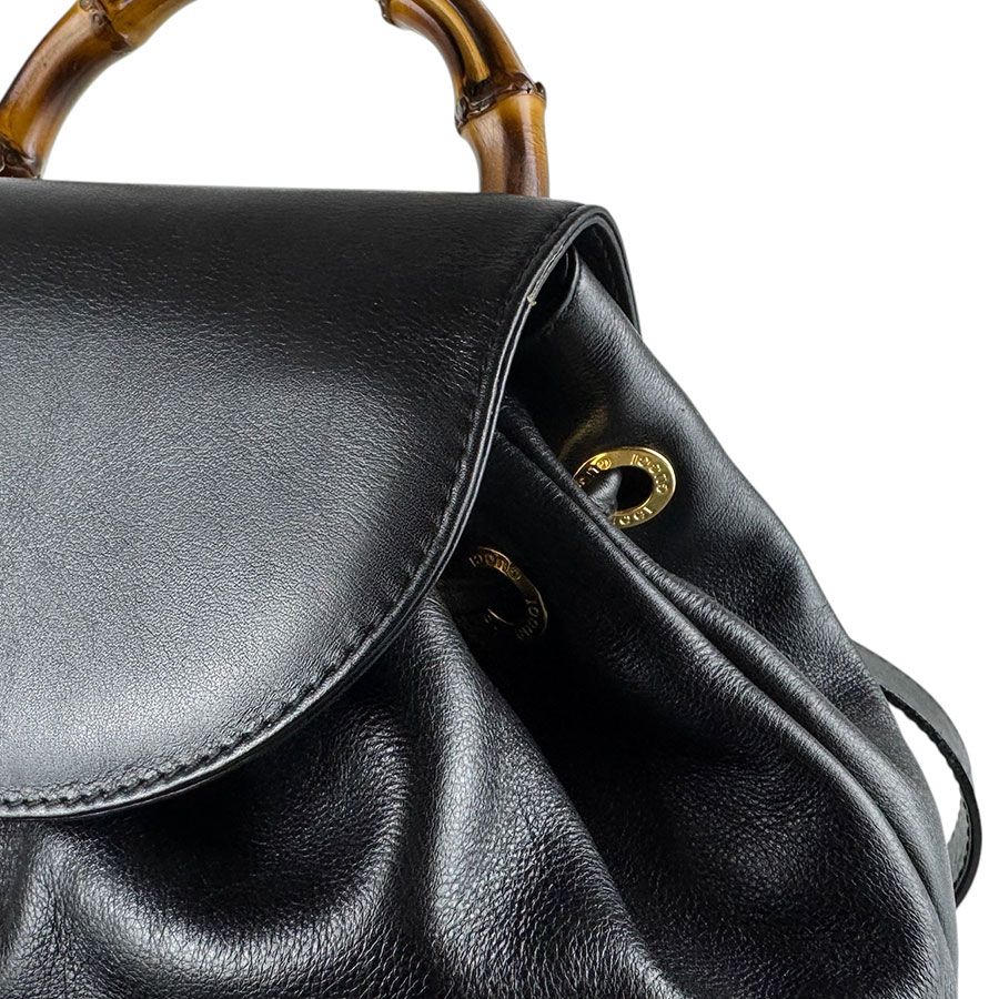Gucci Backpack Bamboo Black — view 7