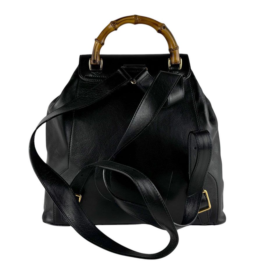 Gucci Backpack Bamboo Black — view 3