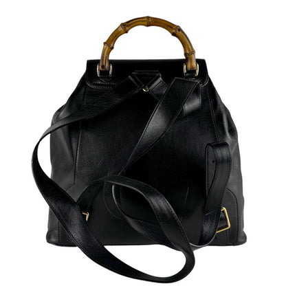 Gucci Backpack Bamboo Black — view 3