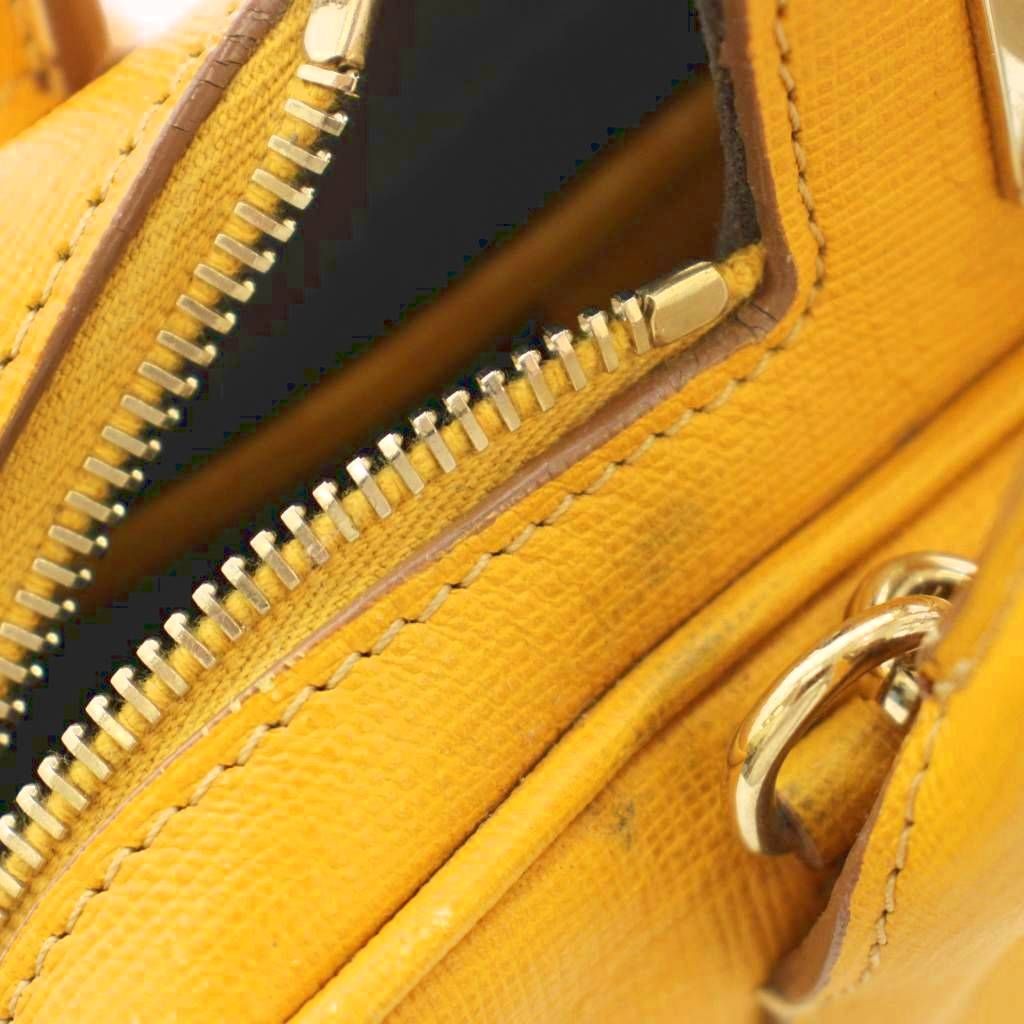 Max Mara Mini Shoulder Bag 2-Way Master Yellow — view 7