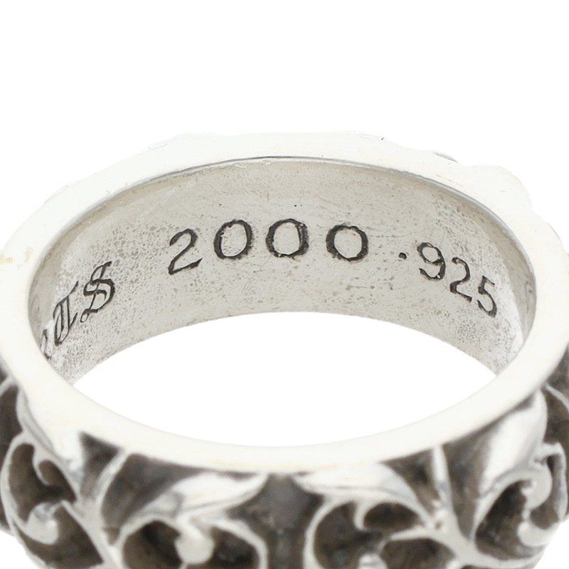 Chrome Hearts Etrnity Vine Band Eternity Silver Ring — view 4