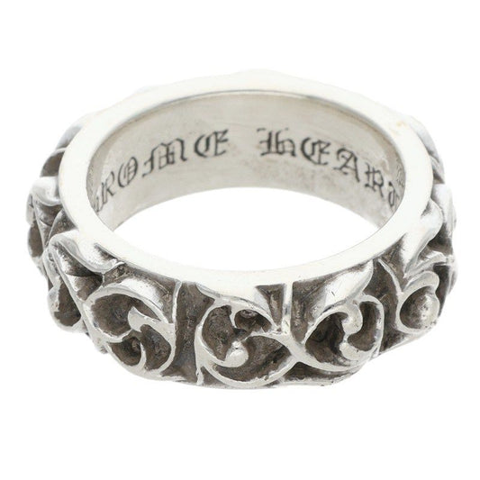 Chrome Hearts Etrnity Vine Band Eternity Silver Ring