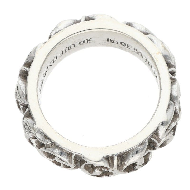 Chrome Hearts Etrnity Vine Band Eternity Silver Ring — view 5