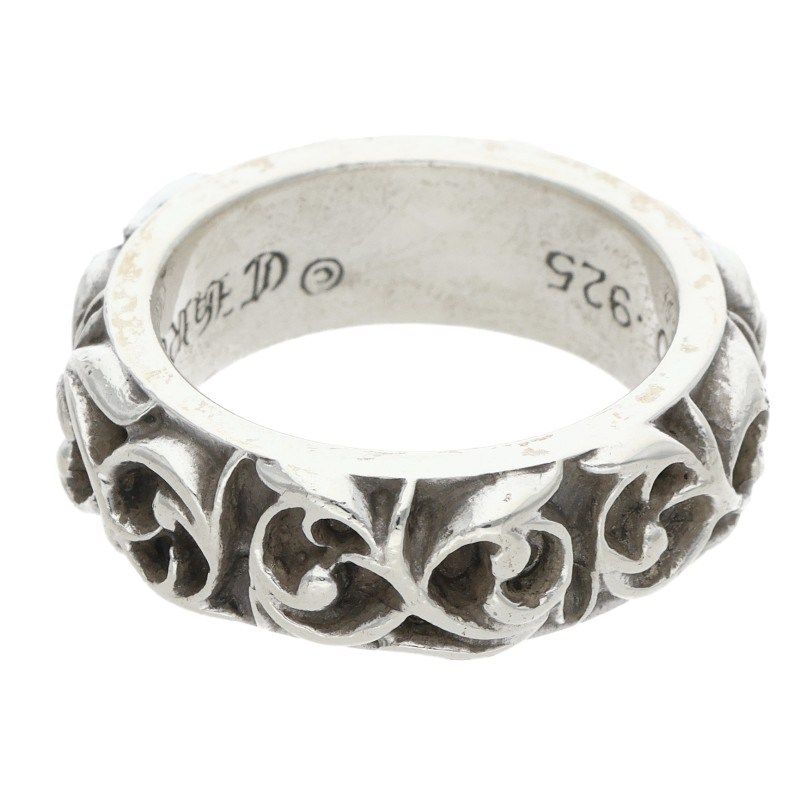 Chrome Hearts Etrnity Vine Band Eternity Silver Ring — view 2