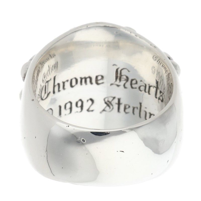 Chrome Hearts Keeper Silver Ring — view 2