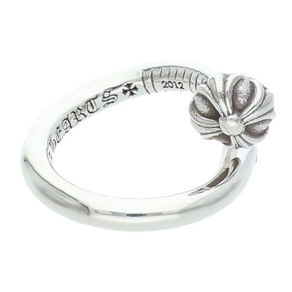 Chrome Hearts Nail Crsball Cross Ball Silver Ring — view 5