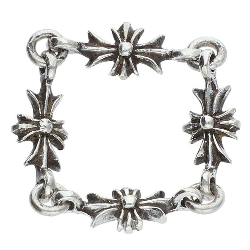 Chrome Hearts Ring Tny CH Pls Tiny Ech Plus Silver — view 2