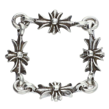 Chrome Hearts Ring Tny CH Pls Tiny Ech Plus Silver — view 2