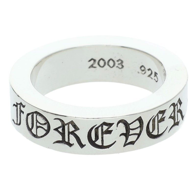 Chrome Hearts mm Spacer Forever Silver Ring