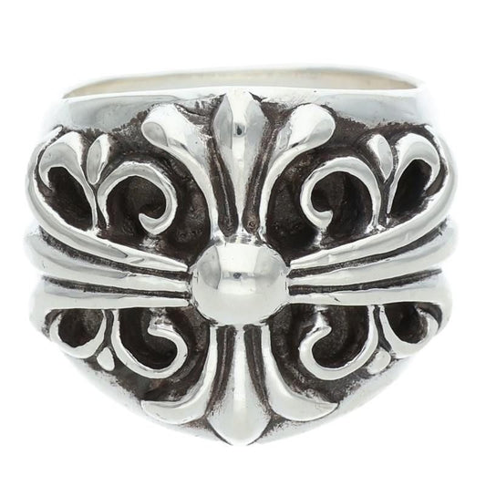 Chrome Hearts Keeper Silver Ring