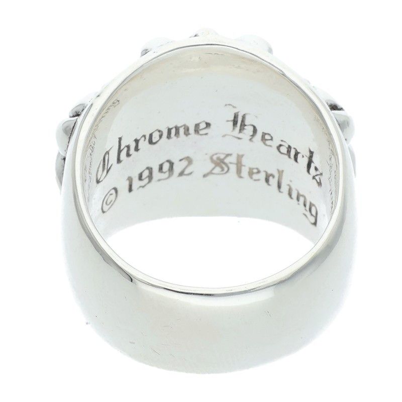 Chrome Hearts Keeper Silver Ring — view 2
