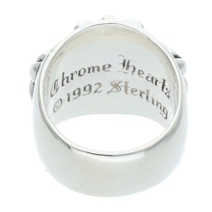 Chrome Hearts Keeper Silver Ring — view 2