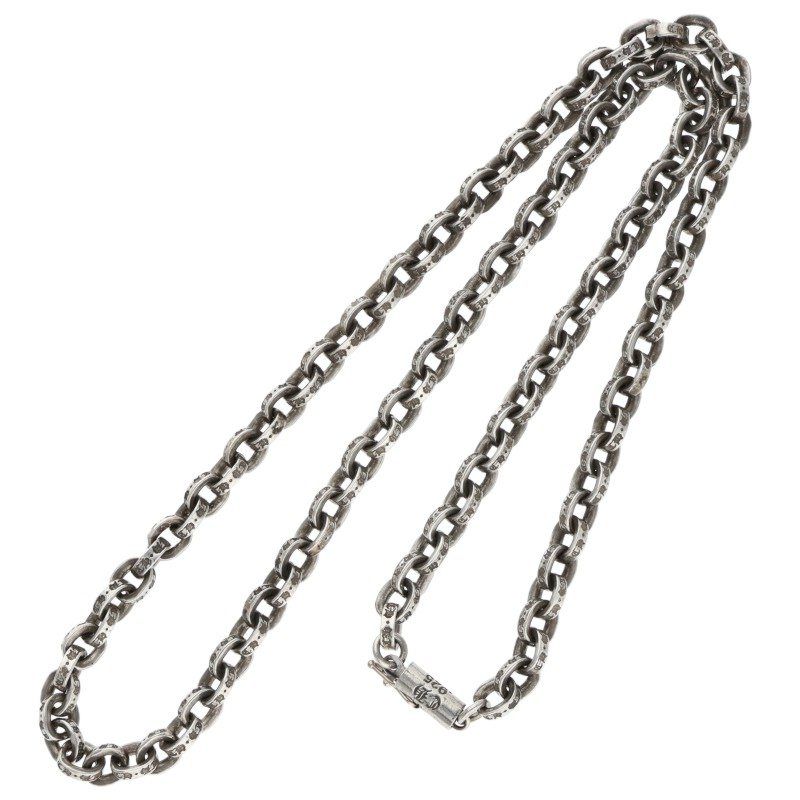 Chrome Hearts Paper Chain 18 Silver Necklace — view 2
