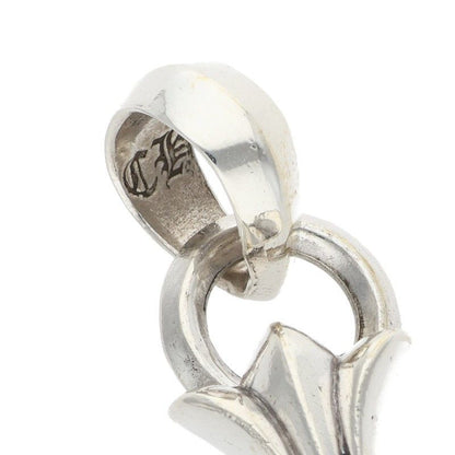 Chrome Hearts CH Crs Sml Bale Small CH Cross Silver Necklace Top — view 3