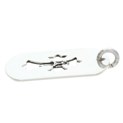 Chrome Hearts Tag Lrg Cross Dagg Cutout Dagger Large Dog Tag Necklace Top — view 5