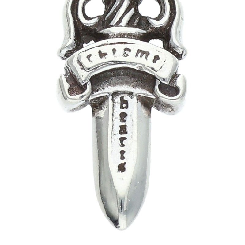 Chrome Hearts Charm Silver Necklace Top — view 3