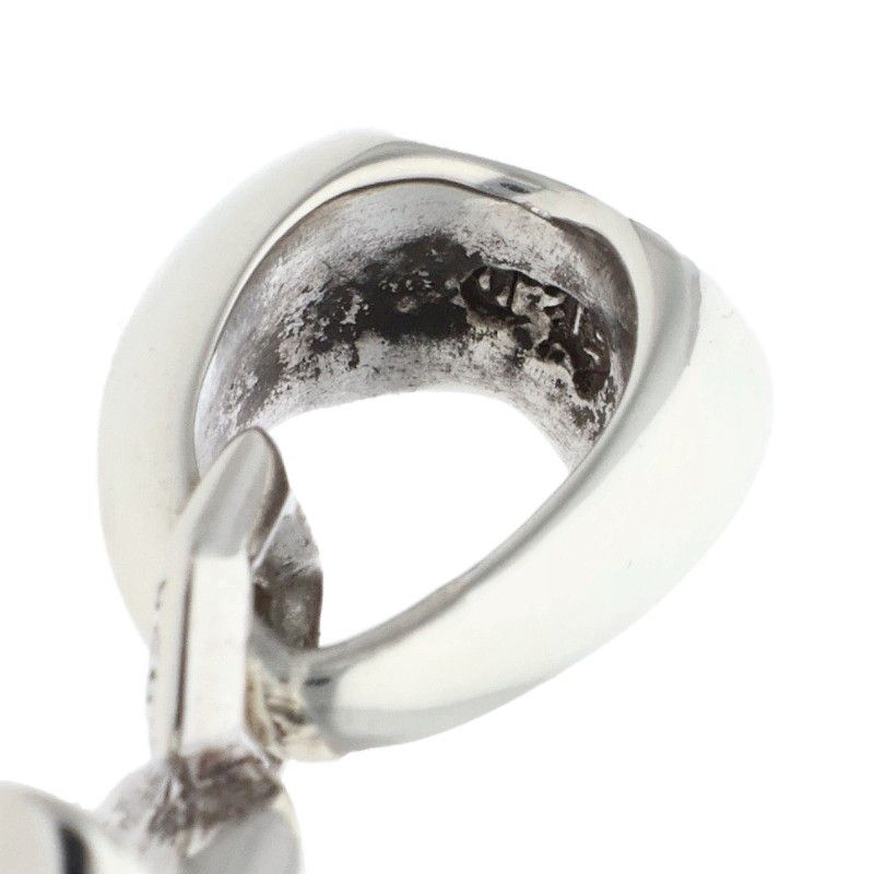 Chrome Hearts Star of David Charm of Silver Necklace Top — view 3
