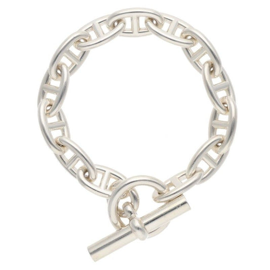 Hermes Chaine D'ancre GM Silver Bracelet