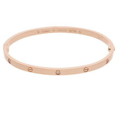 Cartier Love Bracelet SM 18k Pink Diamond 18 — view 2