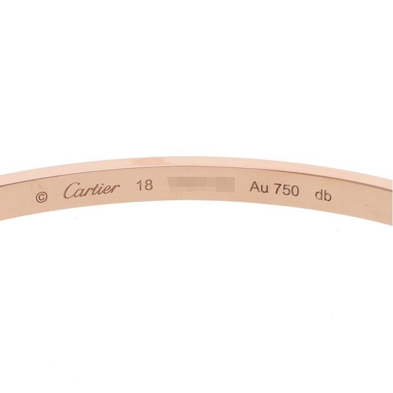 Cartier Love Bracelet SM 18k Pink Diamond 18 — view 3