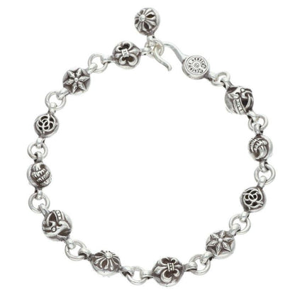 Chrome Hearts No1 Multi Ball Silver Bracelet