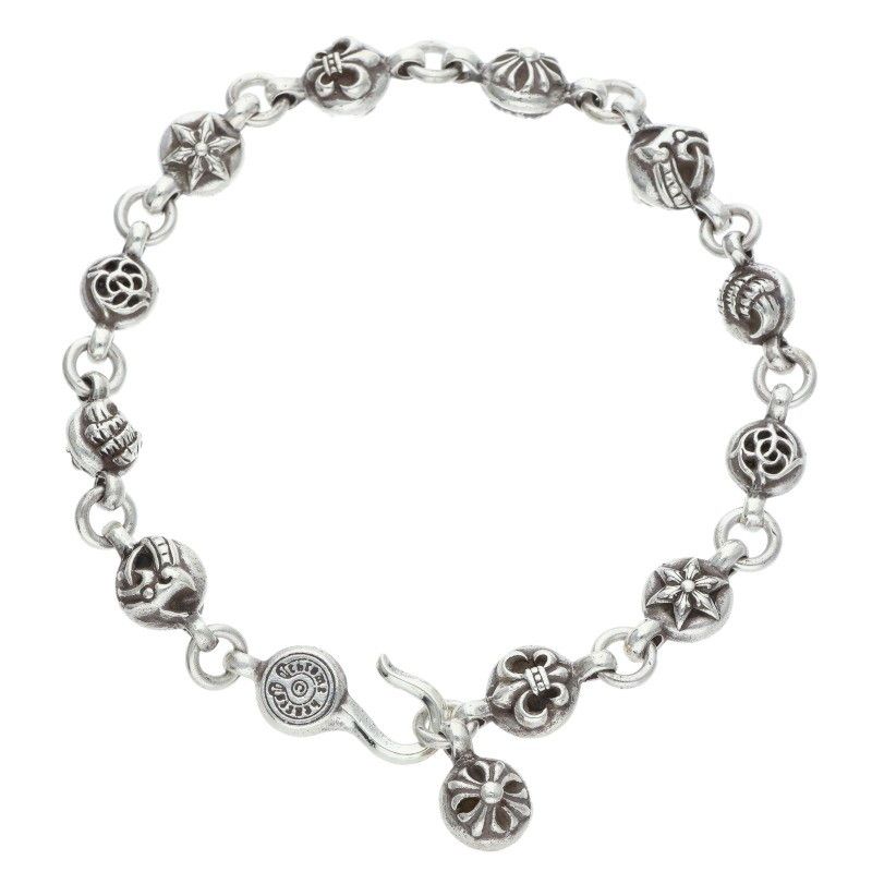 Chrome Hearts No1 Multi Ball Silver Bracelet — view 2