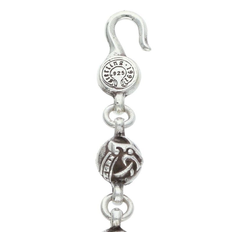 Chrome Hearts No1 Multi Ball Silver Bracelet — view 4