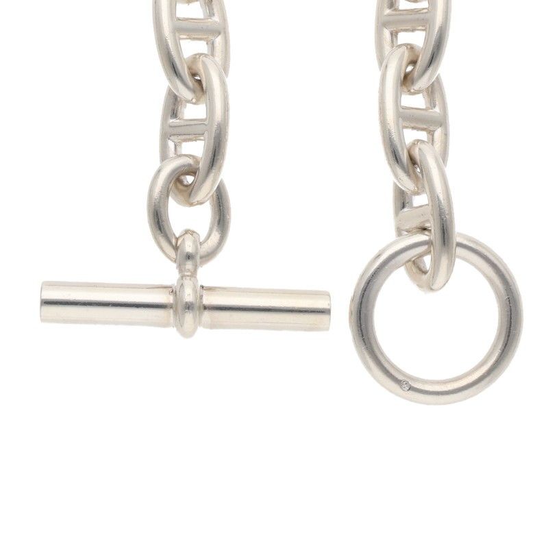 Hermes Chaine D'ancre GM Silver Bracelet — view 4