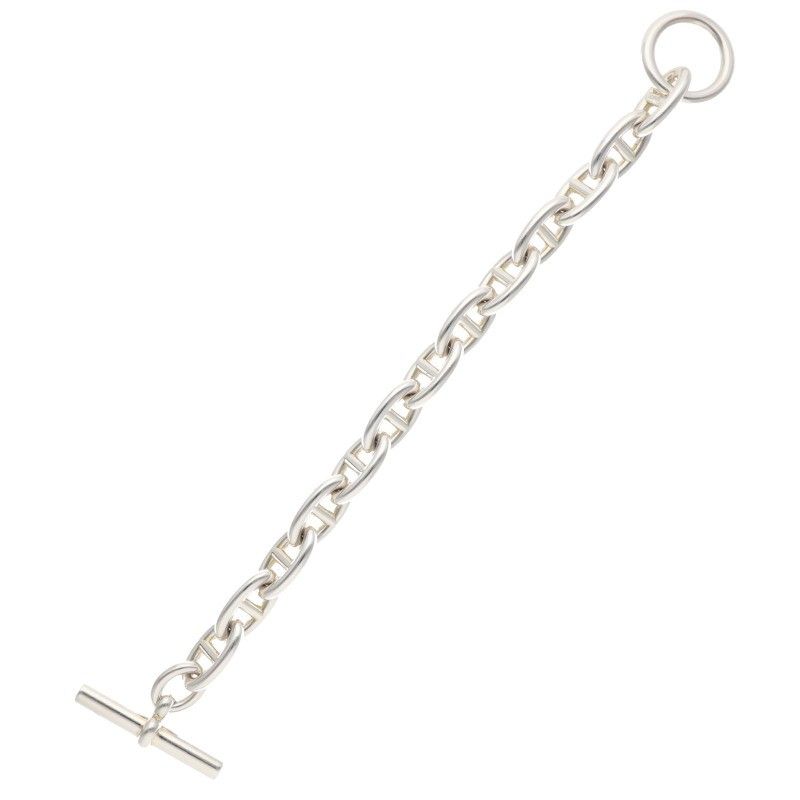 Hermes Chaine D'ancre GM Silver Bracelet — view 2