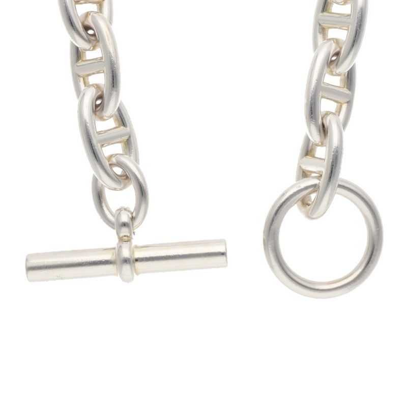 Hermes Chaine D'ancre GM Silver Bracelet — view 4