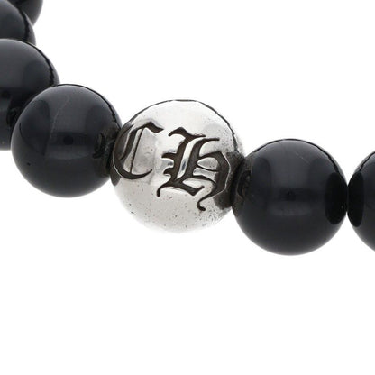 Chrome Hearts 10 mm Bead Bracelet MM Black Tourmaline Beads — view 4