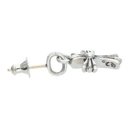 Chrome Hearts Bby Pprchn Baby Fat Drop Silver Earrings — view 3