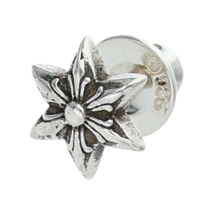 Chrome Hearts CO Star Stud Silver Earrings