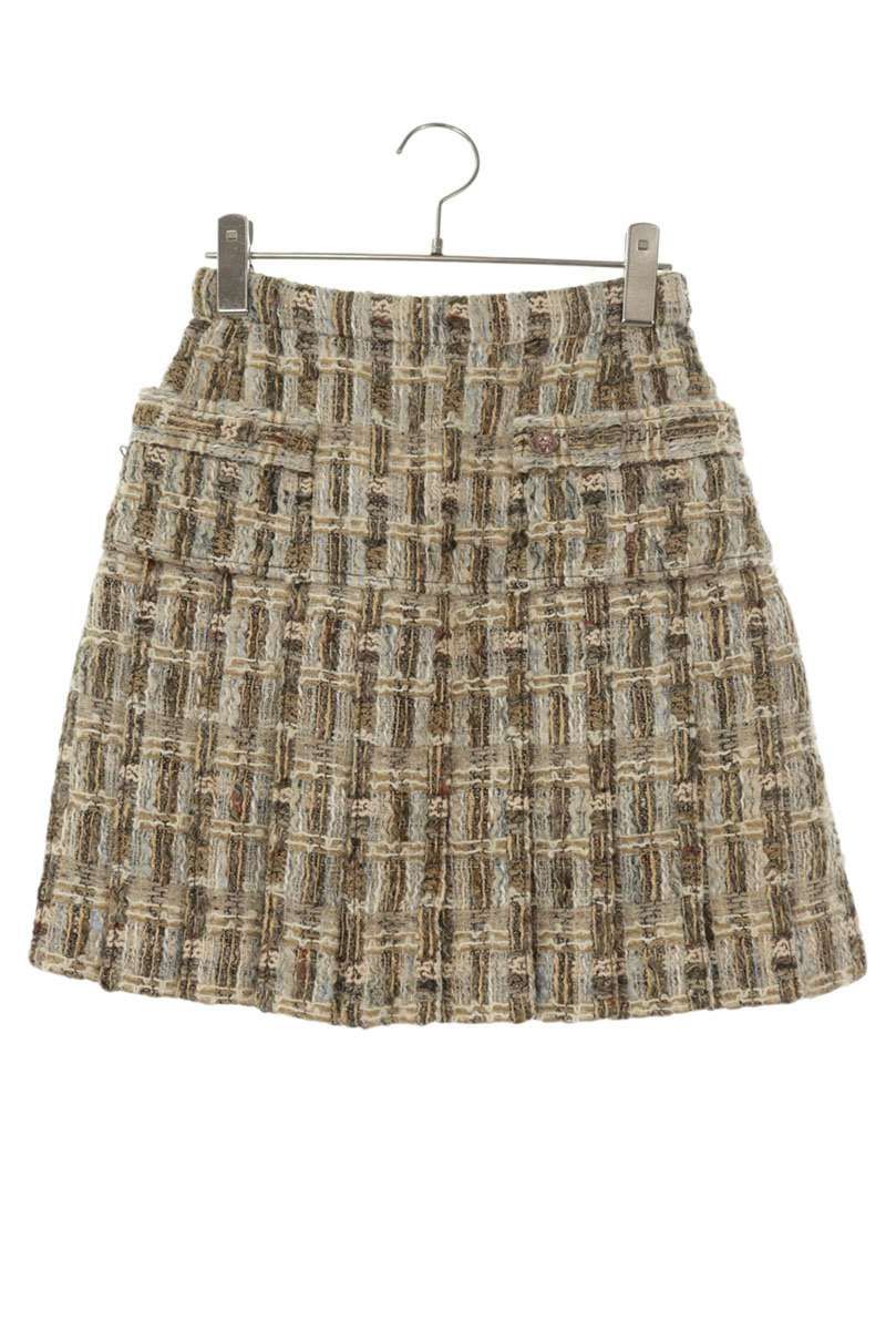 Chanel Tweet Tsuskirt Skirt