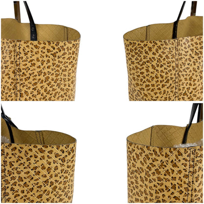 Bottega Veneta Intreccio Mirage Tote Leopard Brown Beige Butterfly Charm — view 4