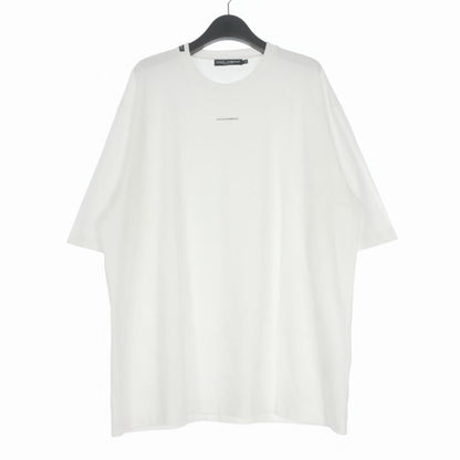 Dolce & Gabbana Mini Logo Crew Neck T-Shirt Short Sleeve White