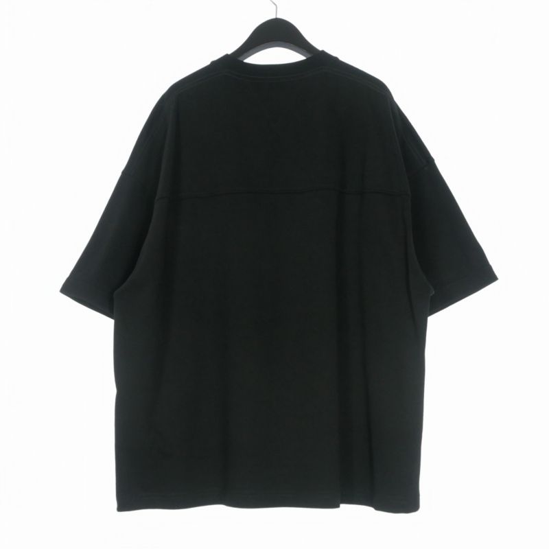 Bottega Veneta Oversize Crew Neck T-Shirt Short Sleeve Xxs Black — view 2