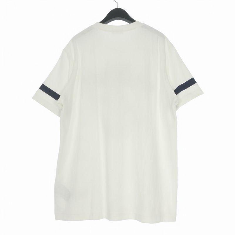 Dior Lewis Hamilton Crew Neck T-Shirt Short Sleeve XL White Blue — view 2