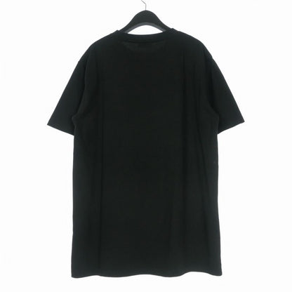 Dior Handwritten Logo Crew Neck T-Shirt Short Sleeve Black — view 2