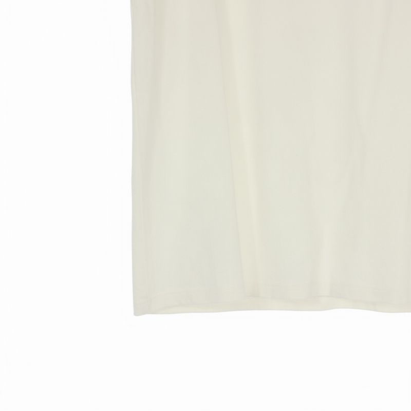Dior Handwritten Logo Crew Neck T-Shirt Short Sleeve White — view 4