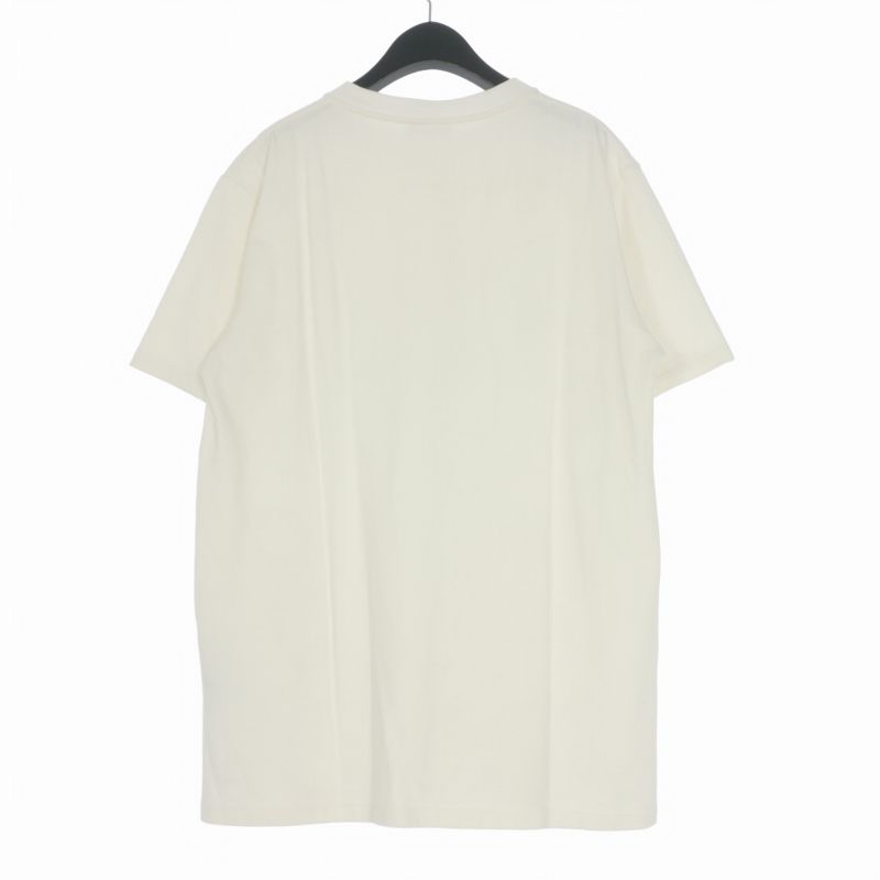 Dior Handwritten Logo Crew Neck T-Shirt Short Sleeve White — view 2