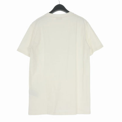 Dior Handwritten Logo Crew Neck T-Shirt Short Sleeve White — view 2