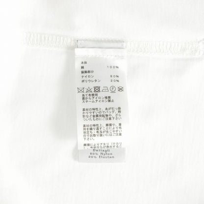 Hermes Etrier en Fragments Crew Neck T-Shirt Short Sleeve White — view 7