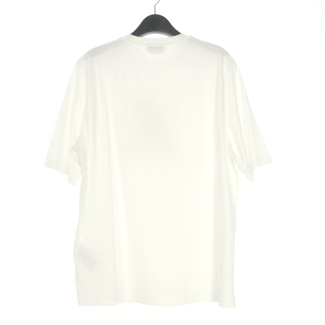 Hermes Etrier en Fragments Crew Neck T-Shirt Short Sleeve White — view 2