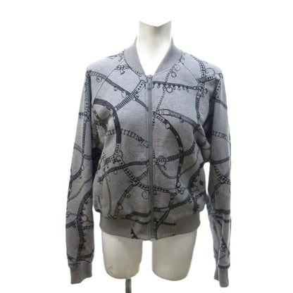Hermes Tresor Medor Sweatshirt Jacket Zip Up 38 Gray HW — view 8