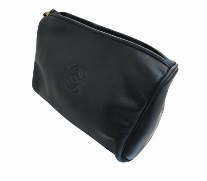 Loewe Clutch Pouch Leather Anagram Black — view 6